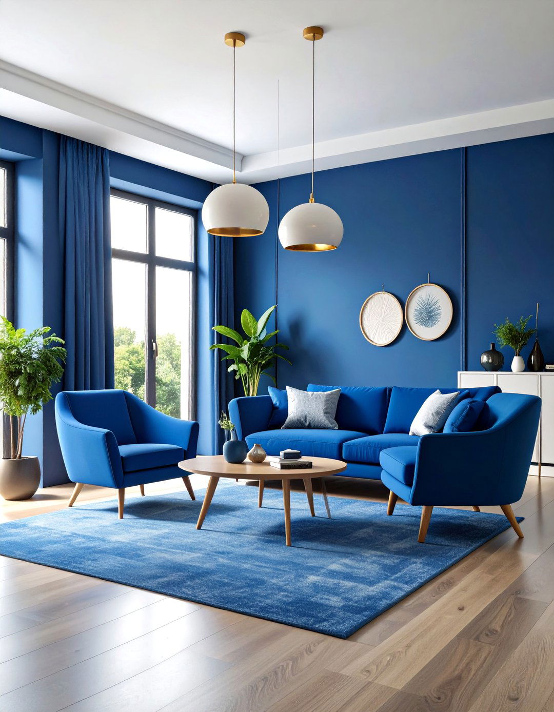 Condo Interior Design With Color Drenched Monochromatic Schemes - 20 Condo Interior Design Ideas