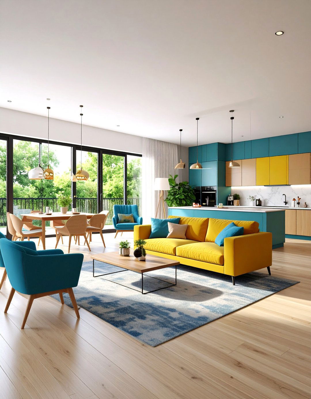 Condo Interior Design With Open Concept Multifunctional Layouts - 20 Condo Interior Design Ideas