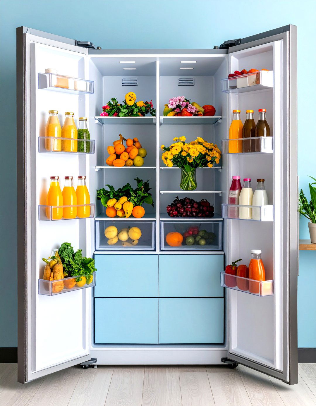 Conduct Seasonal Fridge Deep Declutters for Fresh Starts - 20 Fridge Organization Ideas