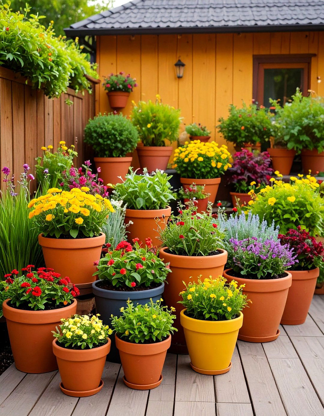 Container Garden Decor Arrangements - 20 Garden Decor Ideas