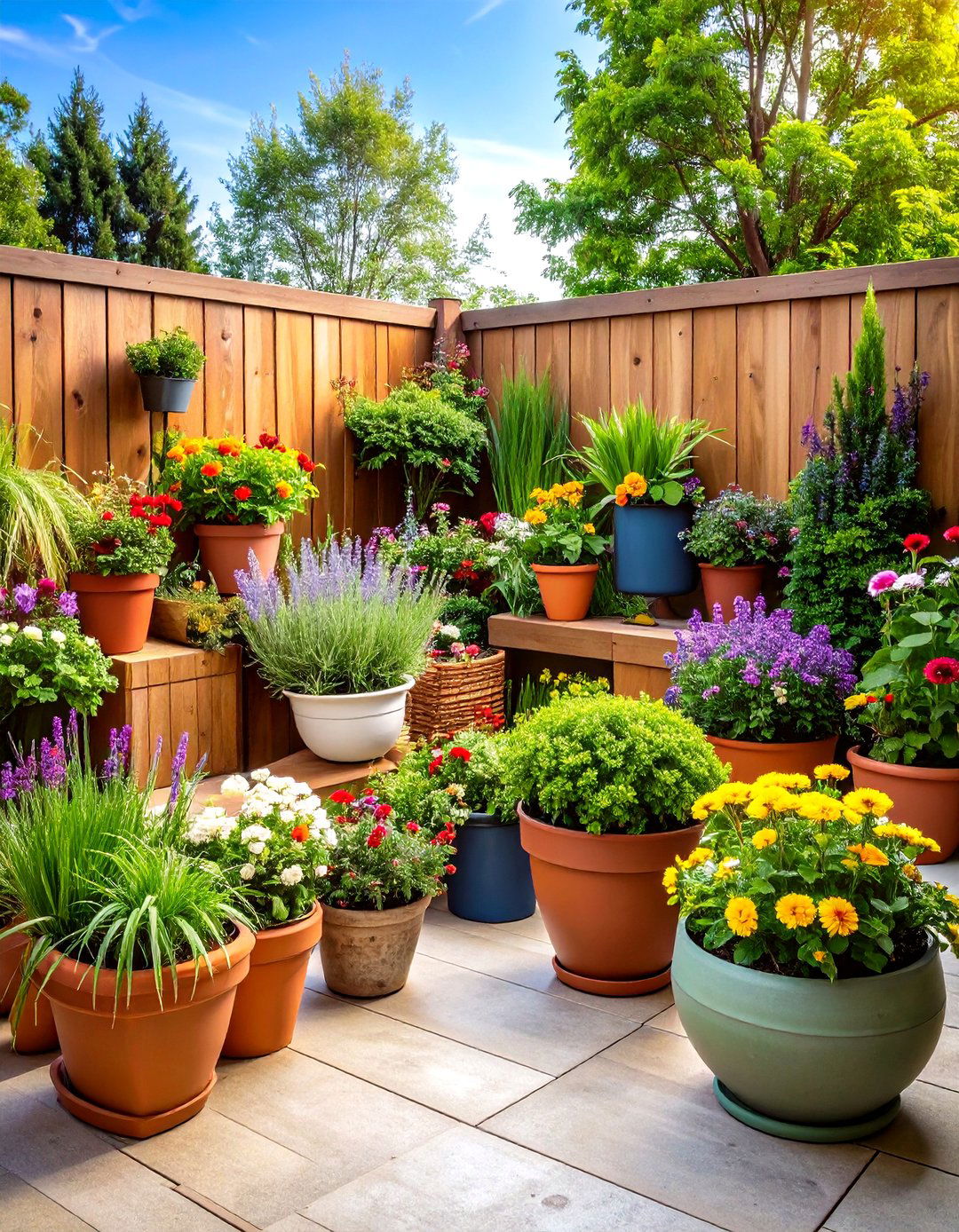 Container Garden Patio Decor Abundance - 20 Patio Decor Ideas