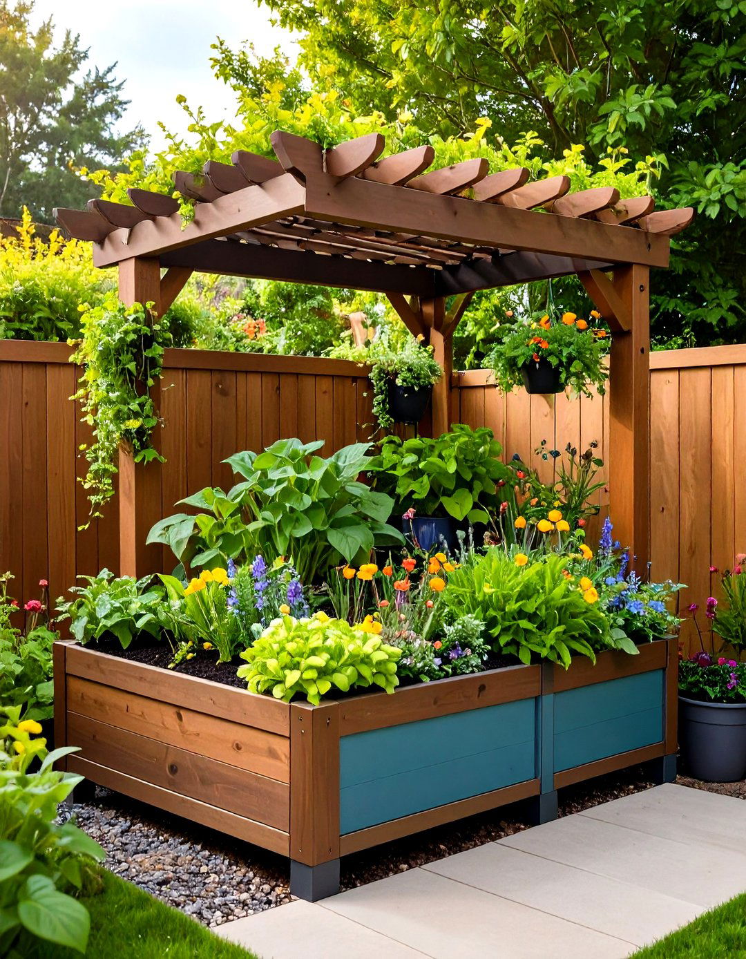 Container Garden Trellis Systems - 20 Trellis Ideas