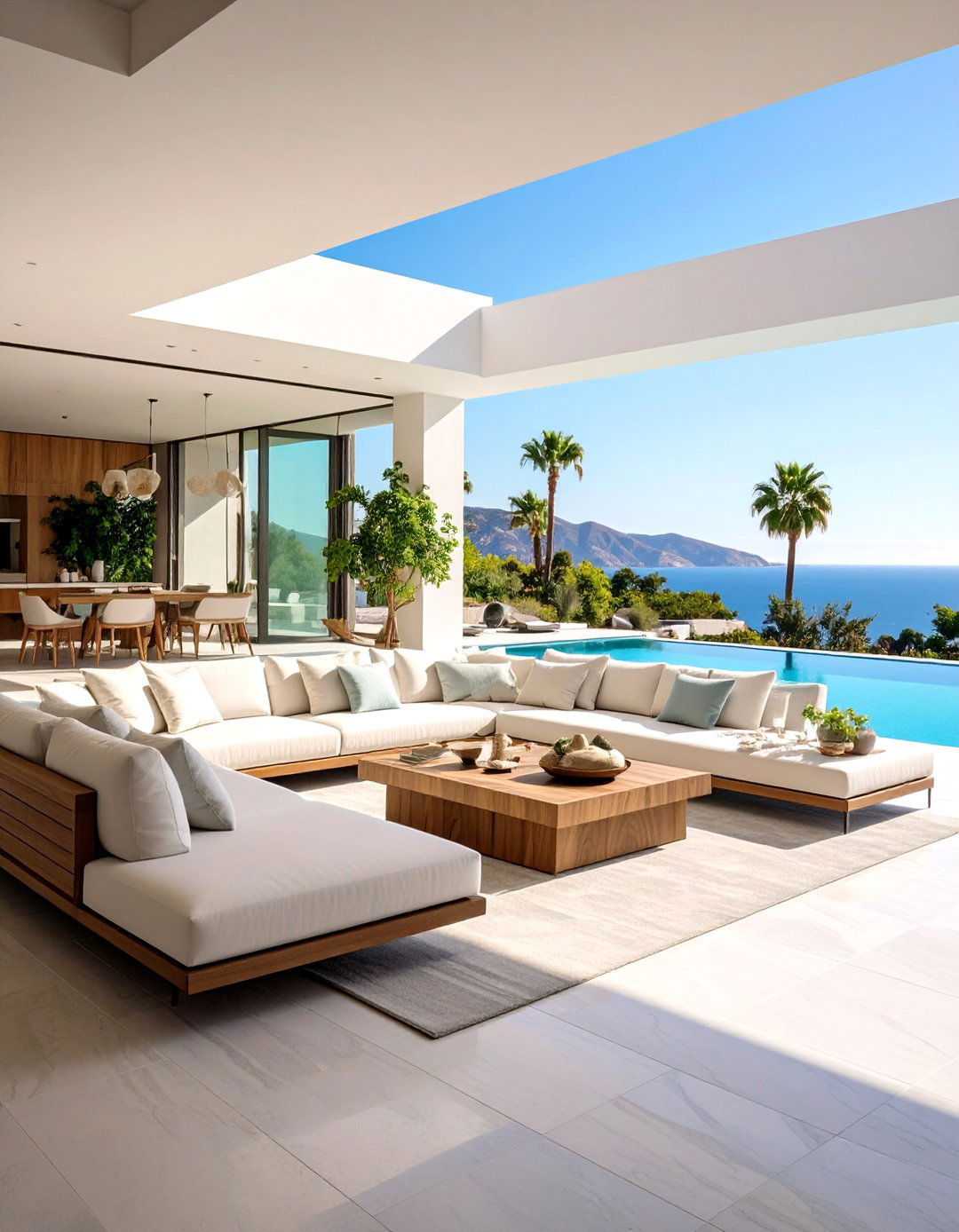 Contemporary California Room with Sleek Architectural Lines - 20 California Room Design Ideas