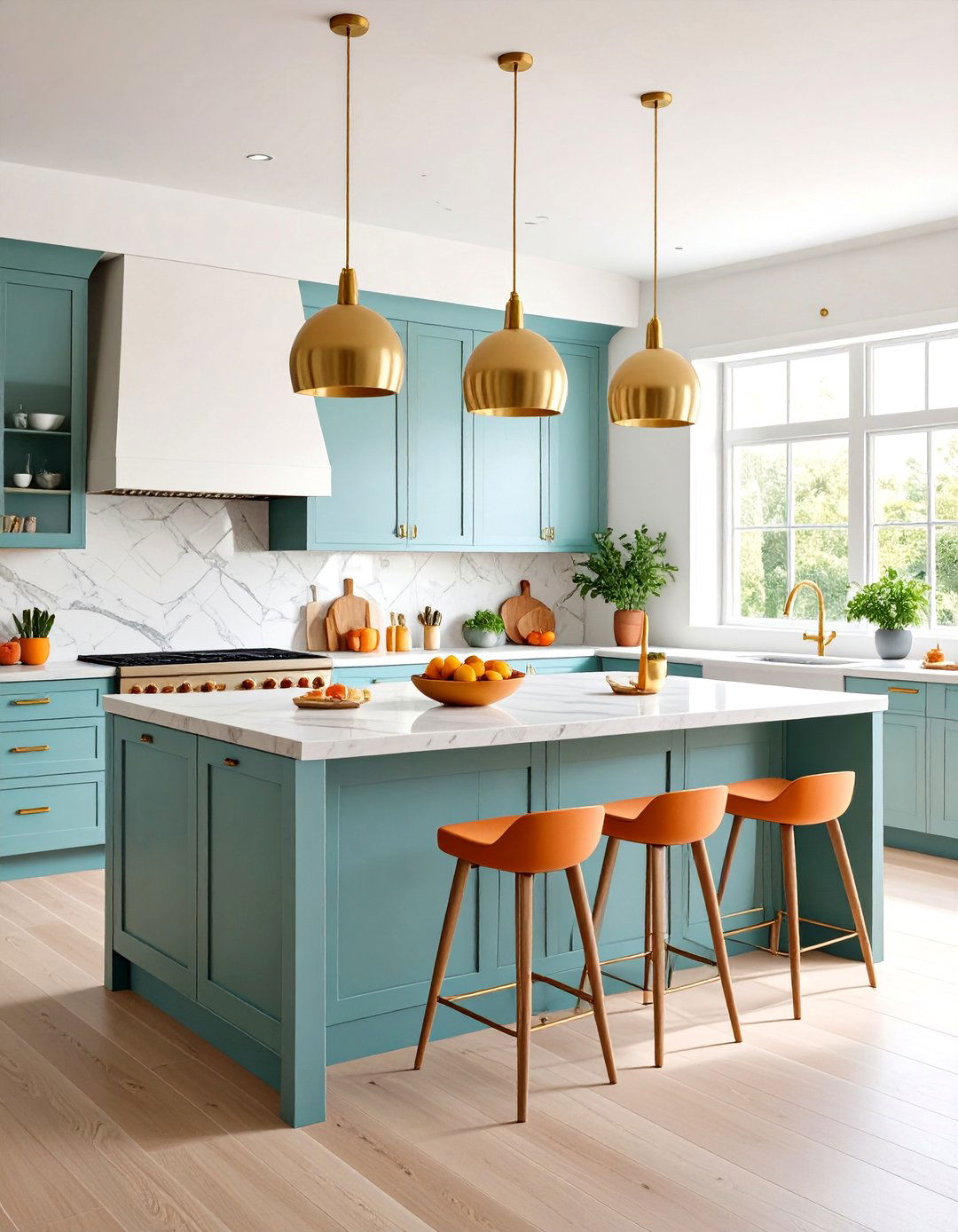 Contemporary Kitchen Counter Art Gallery - 20 Kitchen Counter Decor Ideas