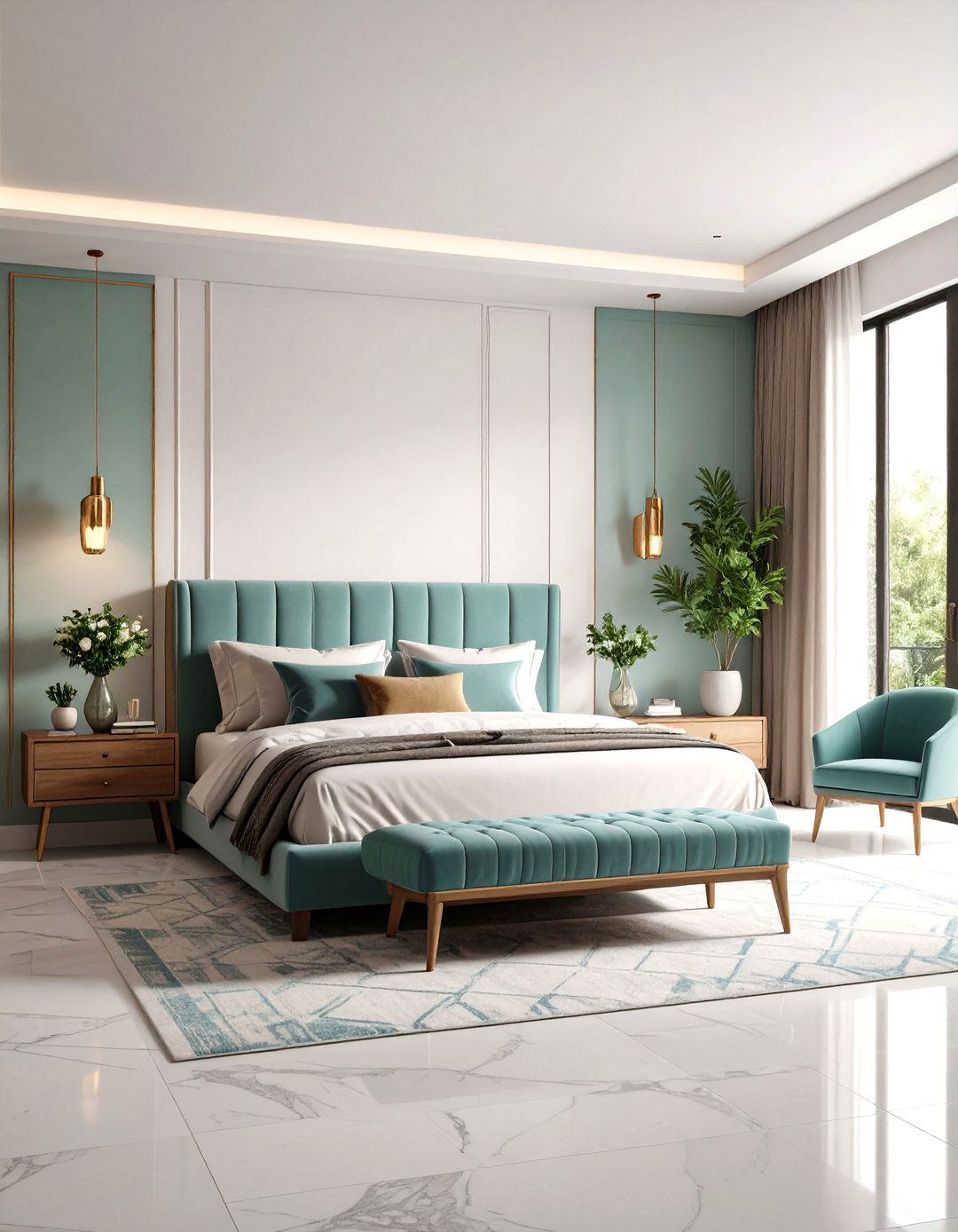 Contemporary Mediterranean Bedroom Sophistication - 20 Mediterranean Bedroom Ideas