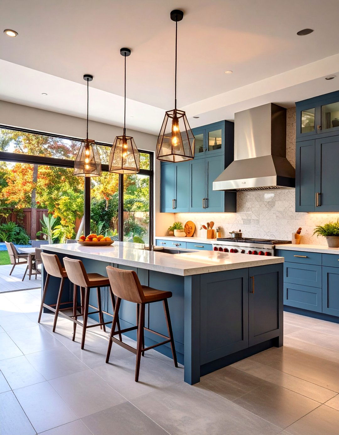 Contemporary Minimalist Lanai Kitchen - 20 Lanai Kitchen Ideas