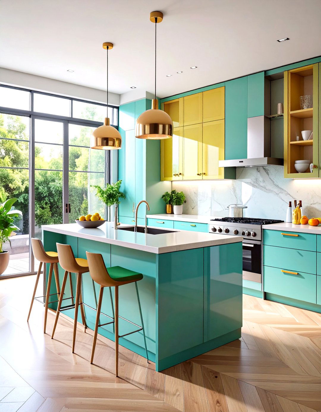 Contemporary Modern Style Glass Kitchen Cabinets - 20 Modern Style Glass Kitchen Cabinets