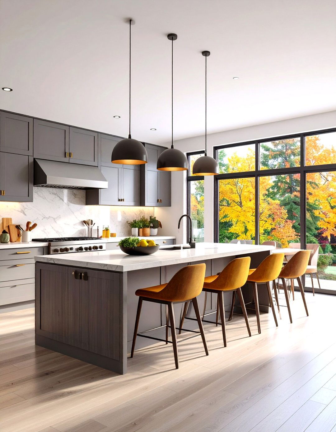 Contemporary Open Plan Kitchen Diner - 20 Kitchen Diner Ideas