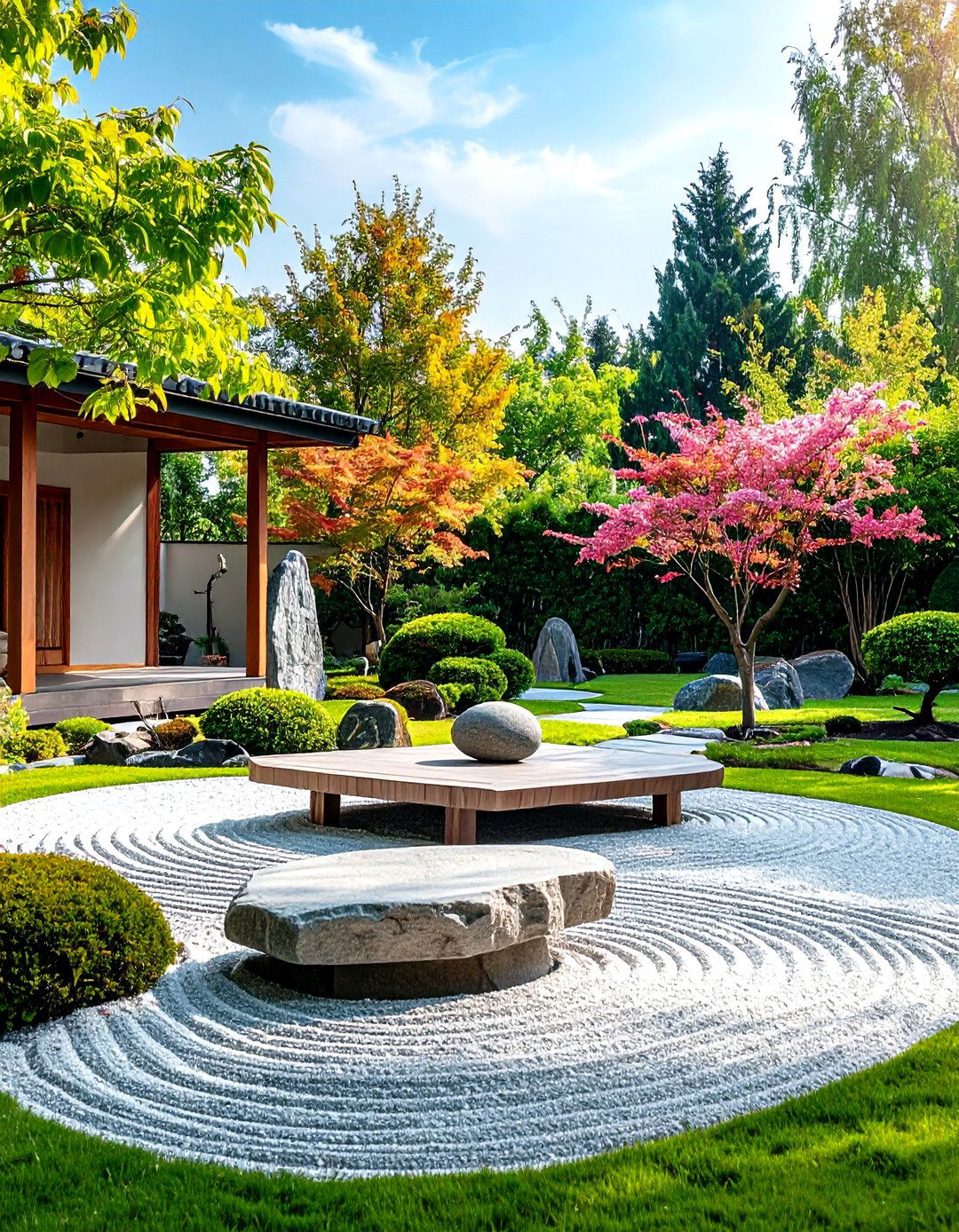 Contemporary Sculpture Zen Garden - 20 Zen Garden Ideas