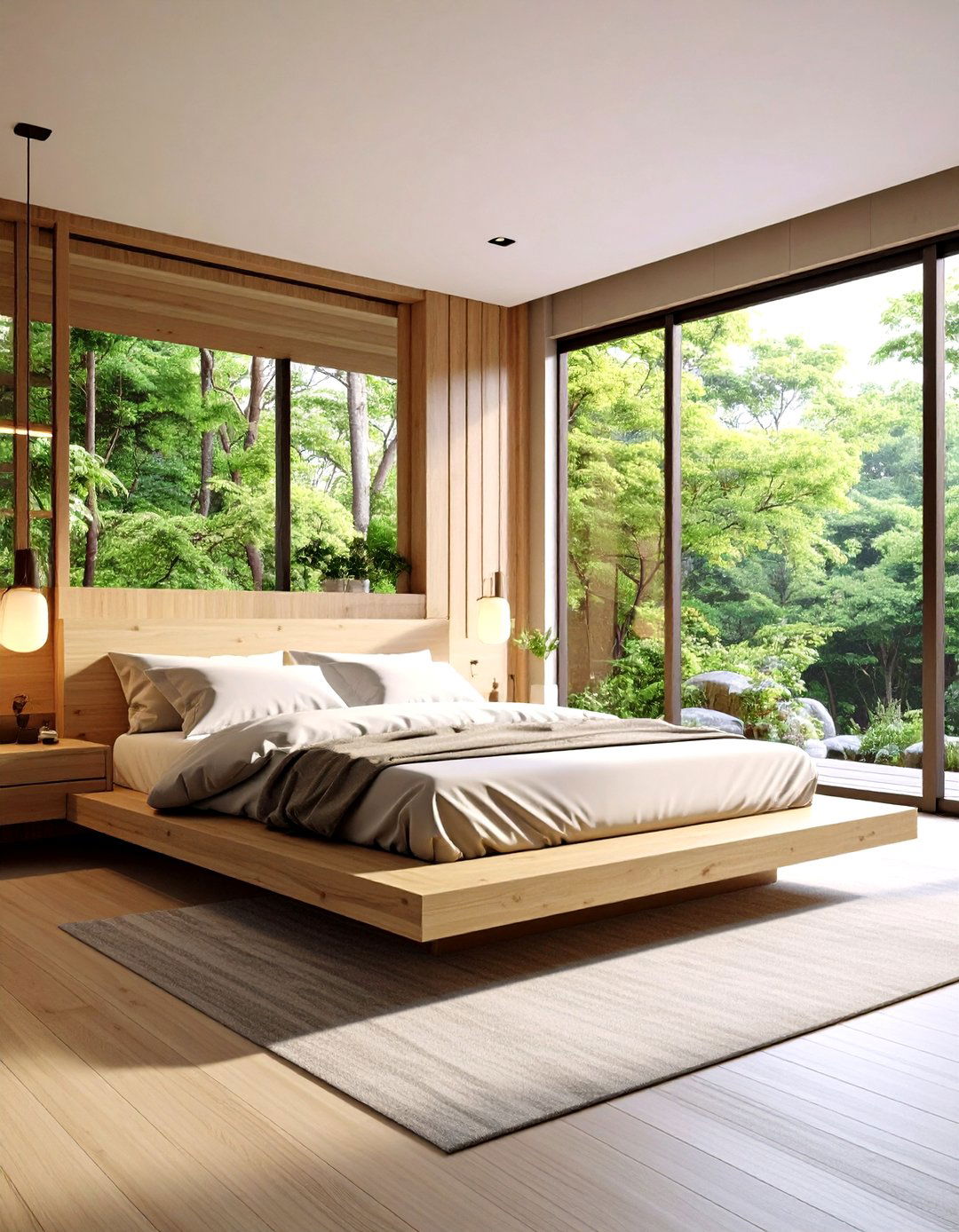 Contemporary Zen Relaxing Bedroom - 20 Relaxing Bedroom Ideas