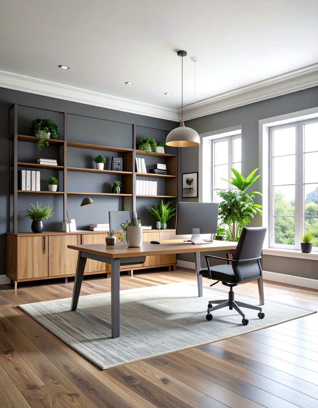 Contrasting Walls and Trim - 20 Wall Painting Ideas of Any Room