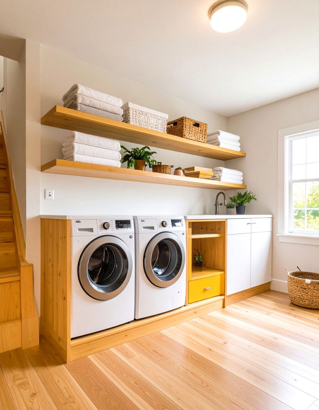 Convert Closet or Hallway into Utility Nook - 20 Small Utility Room Ideas