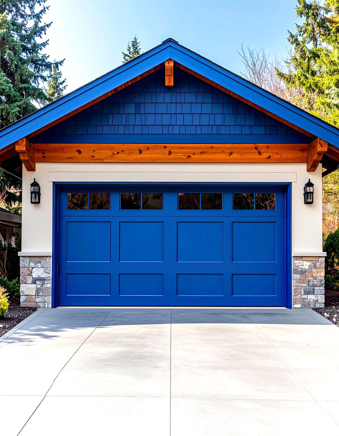 Convert to a High Lift Garage Door Track - 20 Garage Makeover Ideas