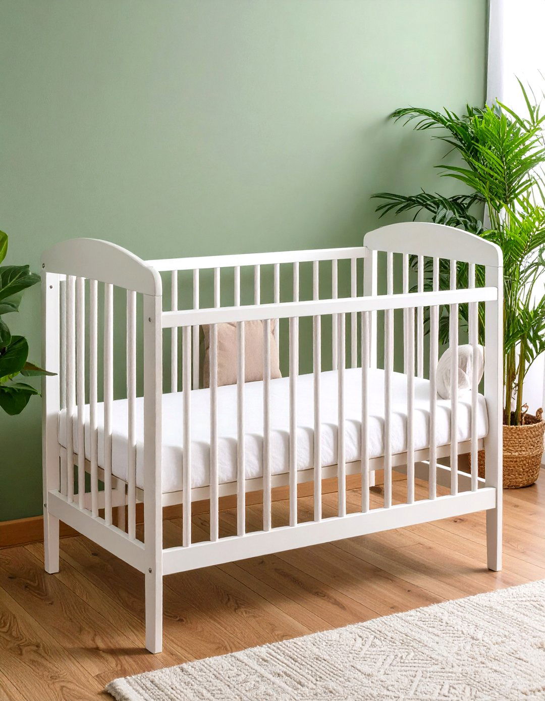 Convertible Crib to Toddler Bed - 20 Small Nursery Ideas
