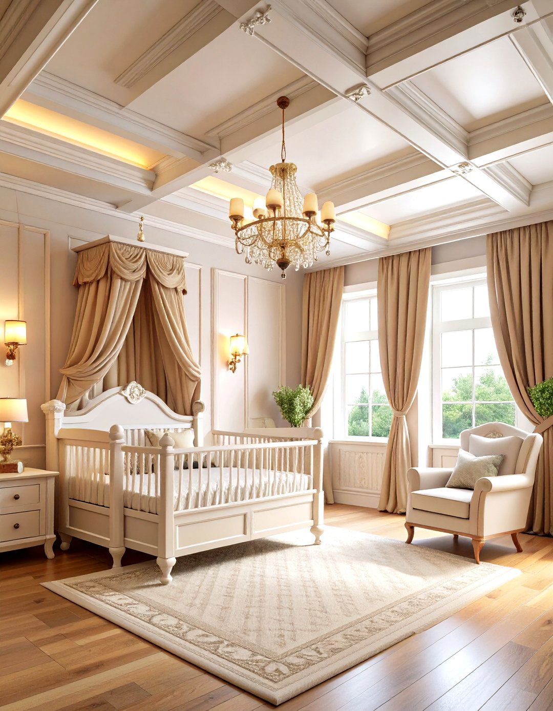 Corbel Supported Ceiling Beams - 20 Decorative Ceiling Beam Ideas