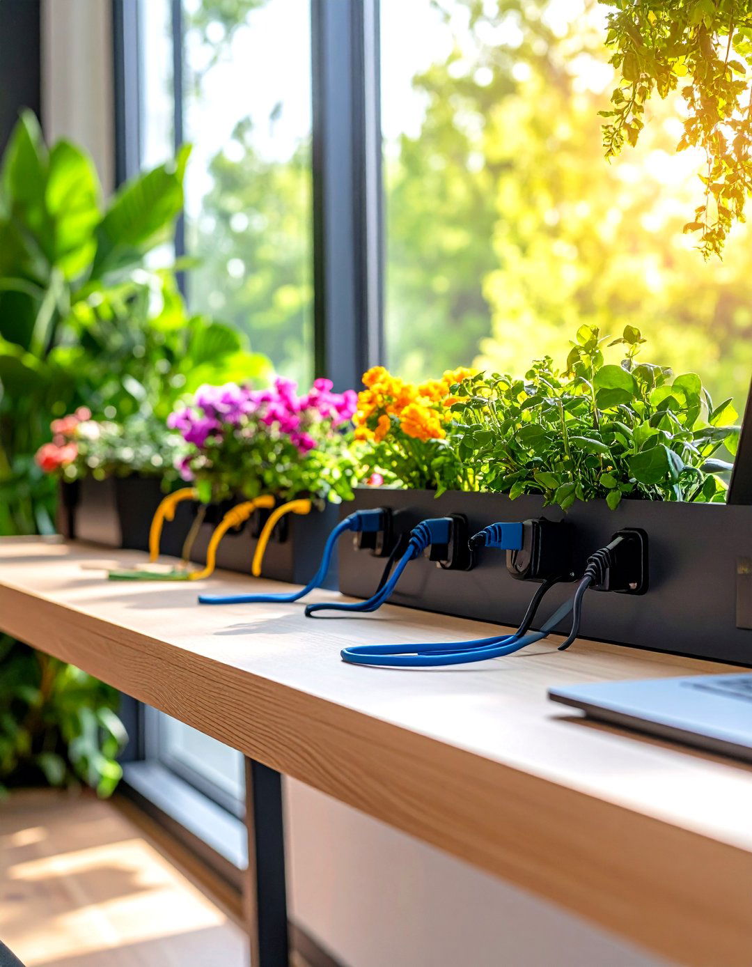 Cord Management Clips for Electronics - 20 Craft Room Organization Ideas