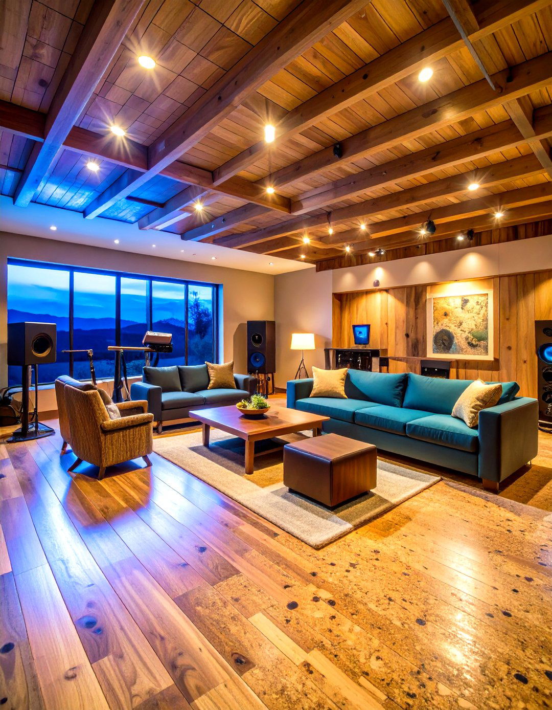 Cork Man Cave Flooring - 20 Man Cave Flooring Ideas