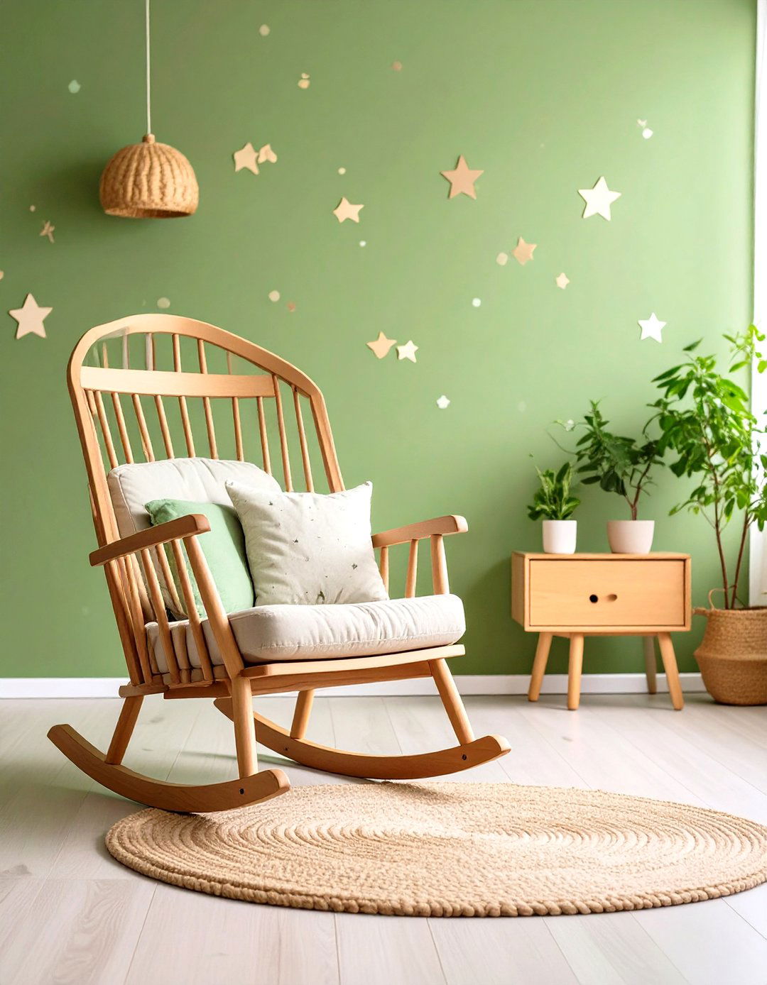 Cork Wall Panels Quiet the Space and Add Organic Texture - 20 Green Nursery Ideas