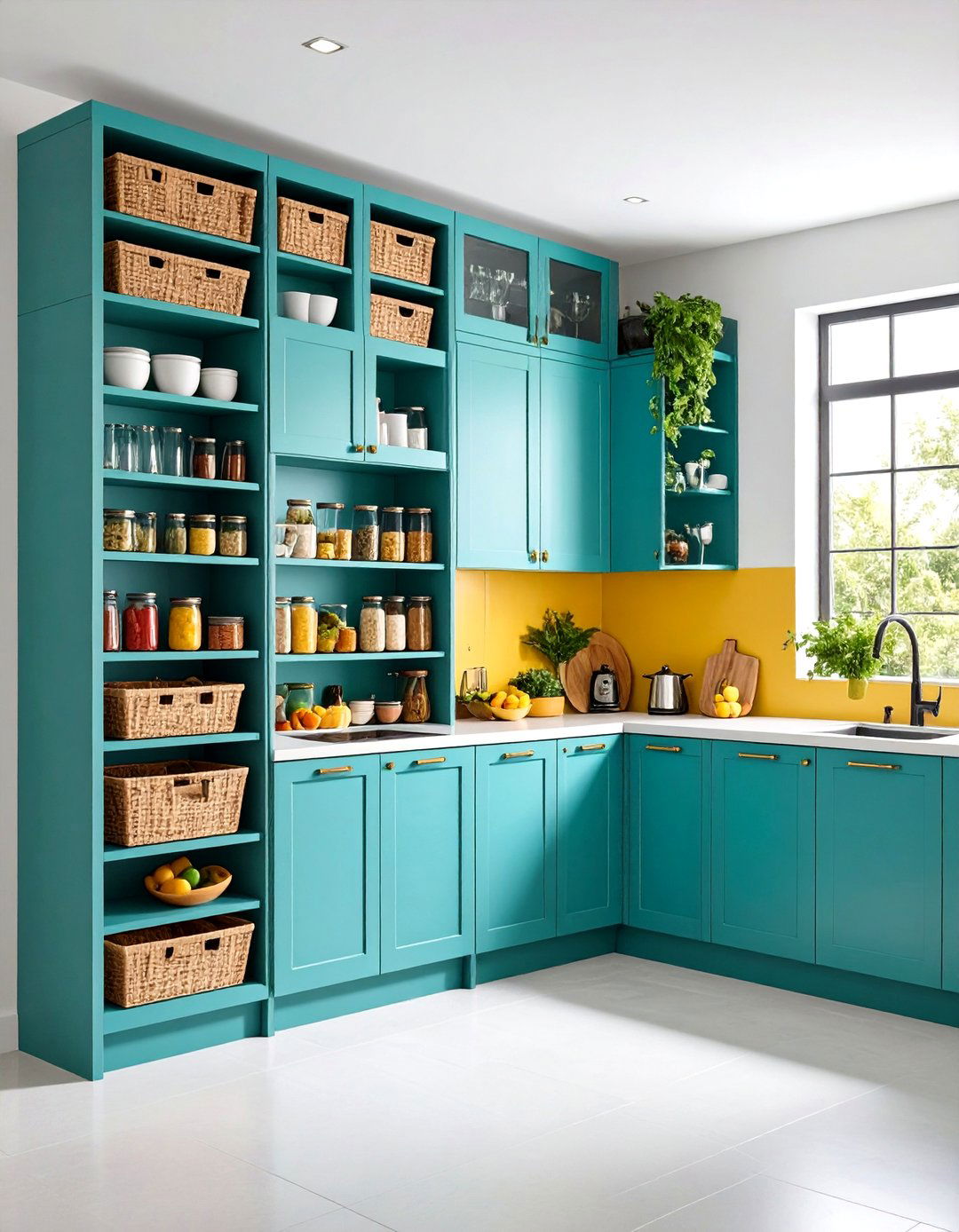 Corner Cabinet Pantry System - 20 Corner Cabinet Ideas