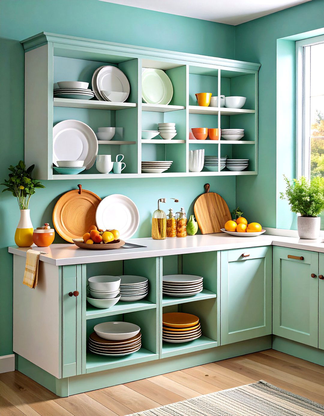Corner Cabinet Plate Rack Display - 20 Corner Cabinet Ideas