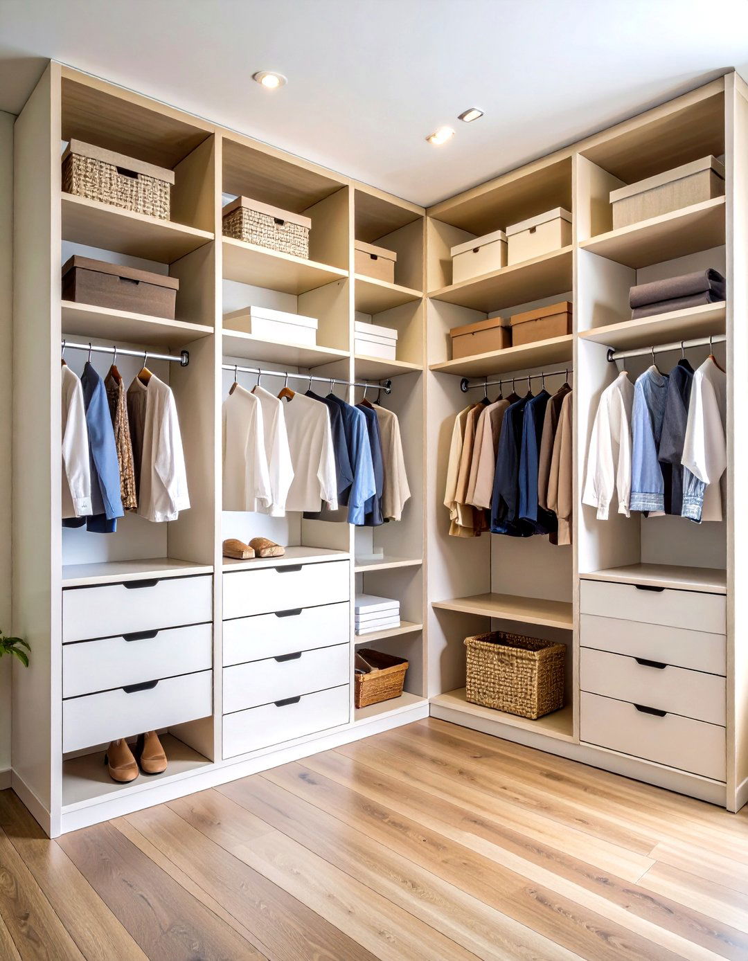Corner Closet Shelving Solutions - 20 Closet Shelving Ideas