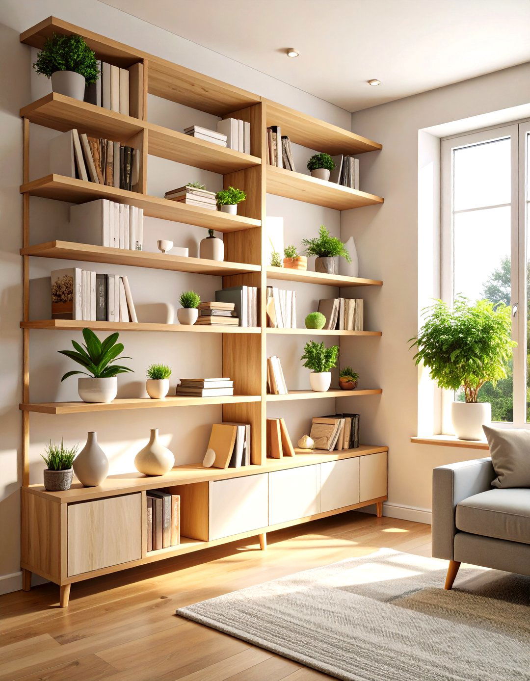 Corner Decoration Floating Corner Shelves - 20 Corner Decoration Ideas