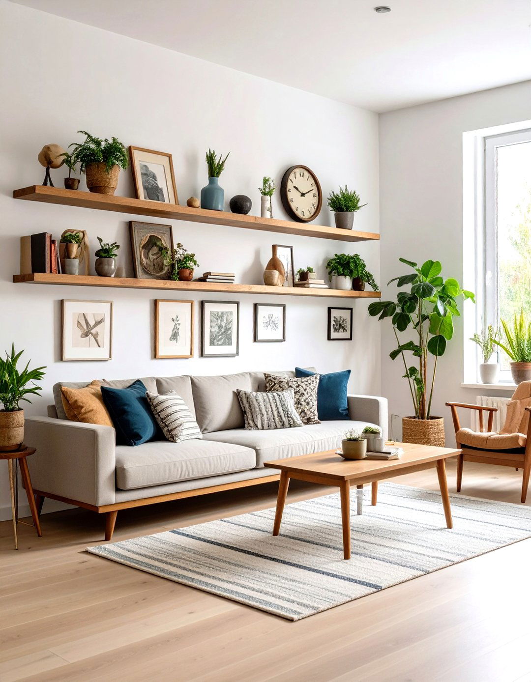 Corner Decoration Floating Shelves Gallery Wall - 20 Corner Decoration Ideas
