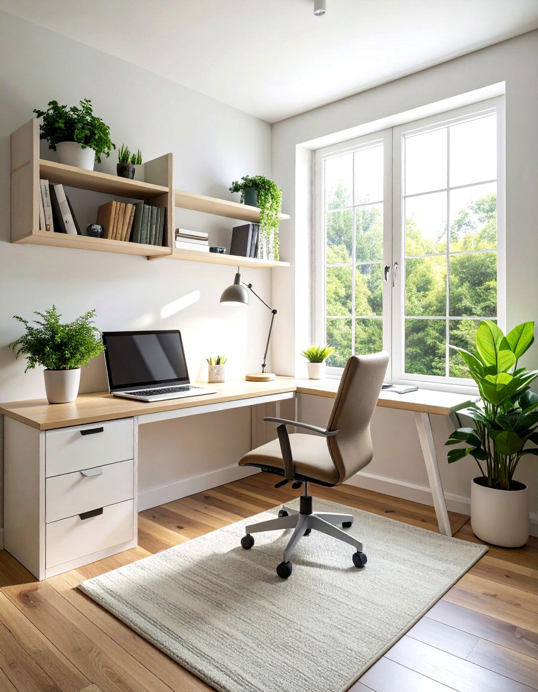Corner Decoration Workspace Desk Setup - 20 Corner Decoration Ideas