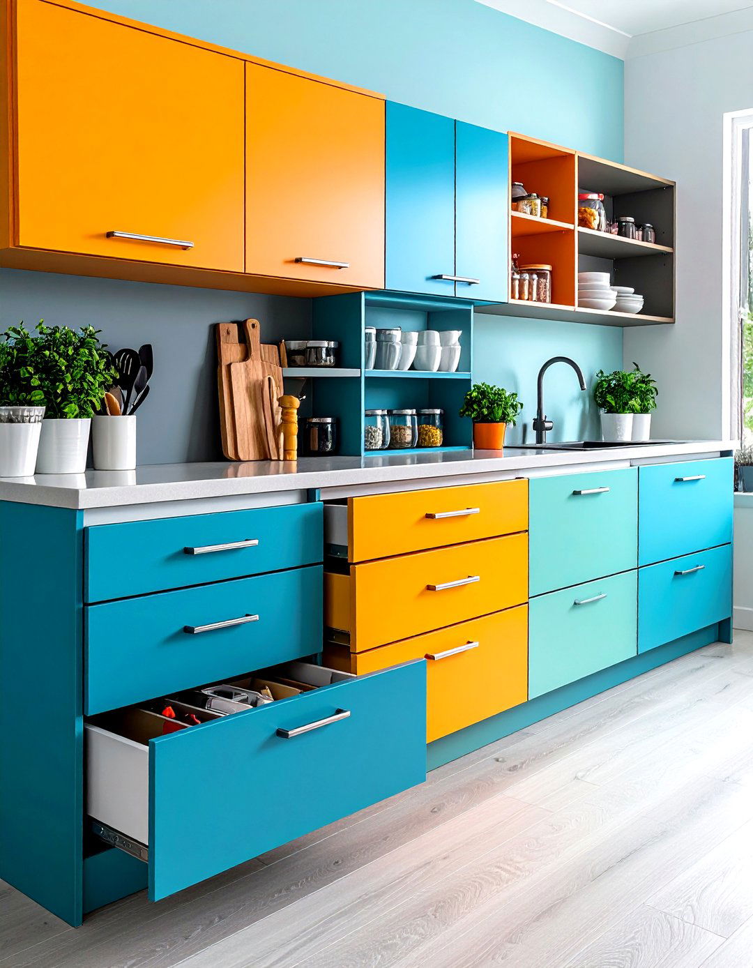 Corner Drawer Blind Corner Kitchen Cabinet Design - 20 Blind Corner Kitchen Cabinet Ideas