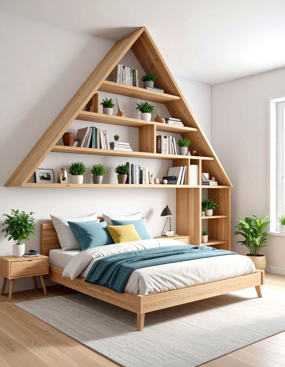 Corner Floating Shelves Small Bedroom Storage - 20 small bedroom storage ideas