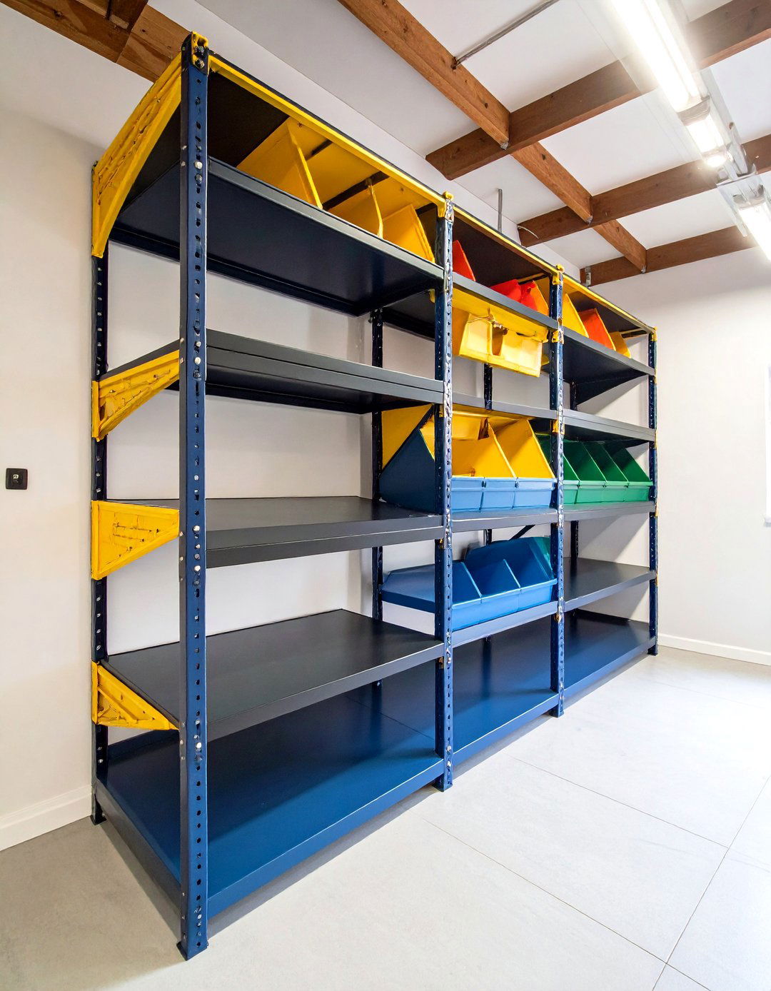 Corner Garage Shelving to Capitalize on Awkward Angles - 20 Garage Shelving Ideas
