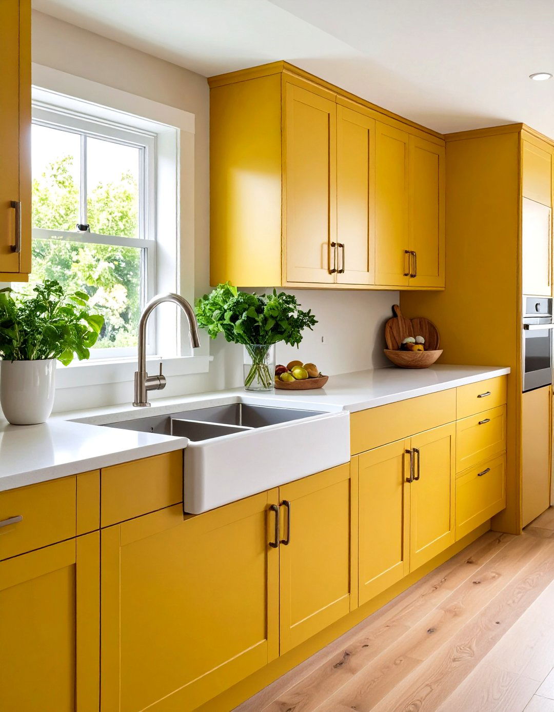 Corner Kitchen Sink Space Optimization - 20 Kitchen Sink Ideas