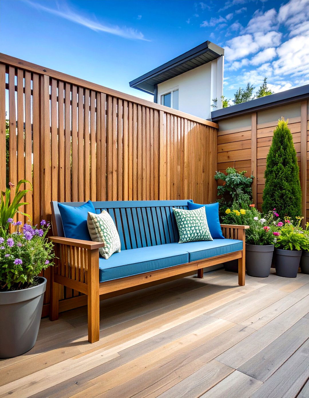 Corner L Shaped Bench Nook - 20 Built-in Deck Bench Ideas and Designs