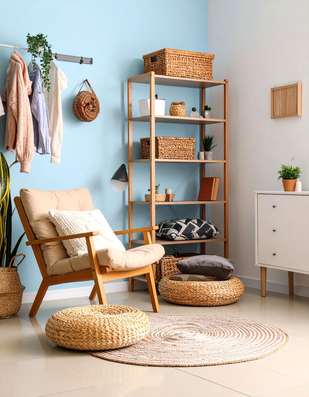 Corner Living Room Toy Storage Sanctuary - 20 Living Room Toy Storage Ideas