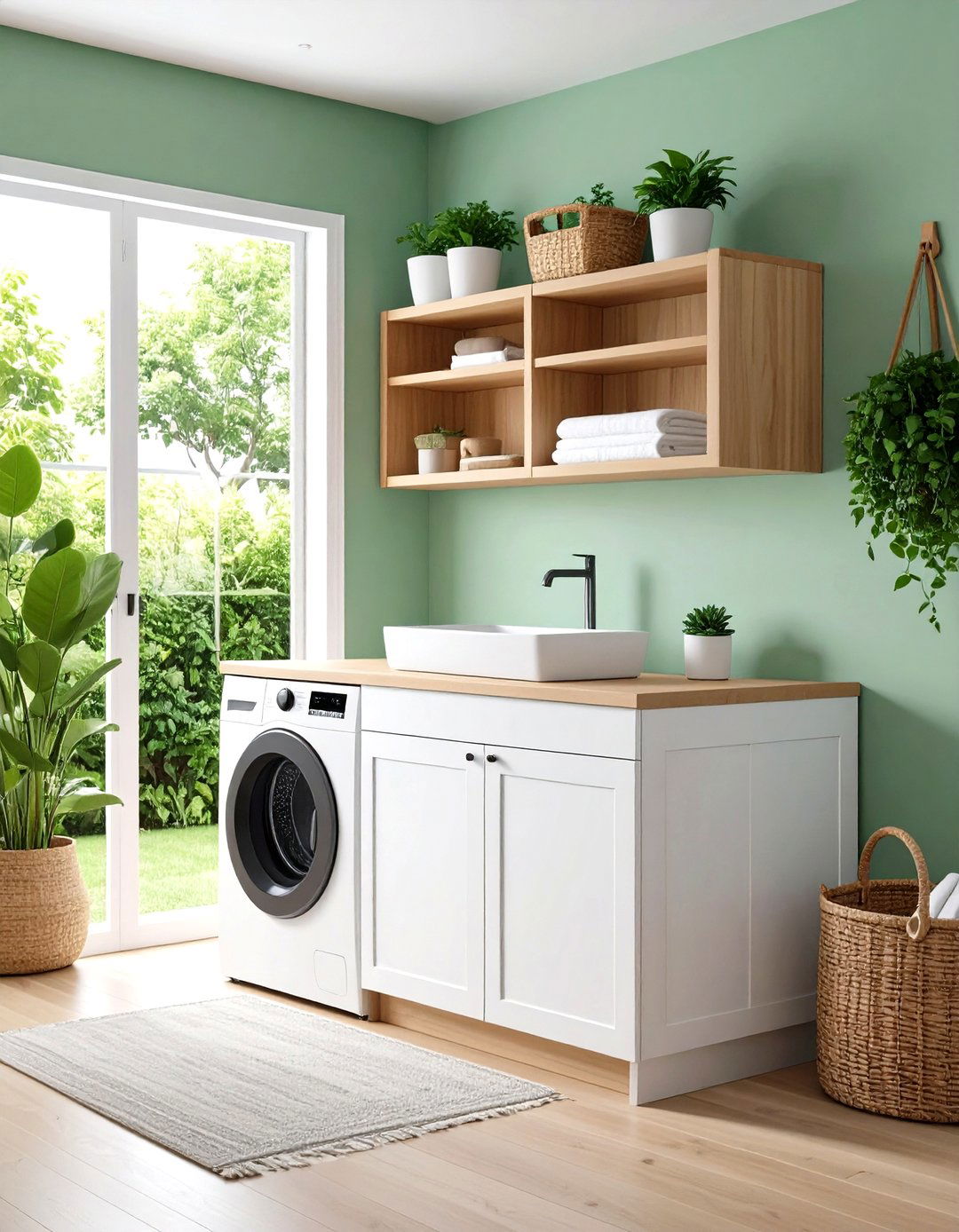 Corner Mounted Laundry Room Sink - 20 Laundry Room Sink Ideas