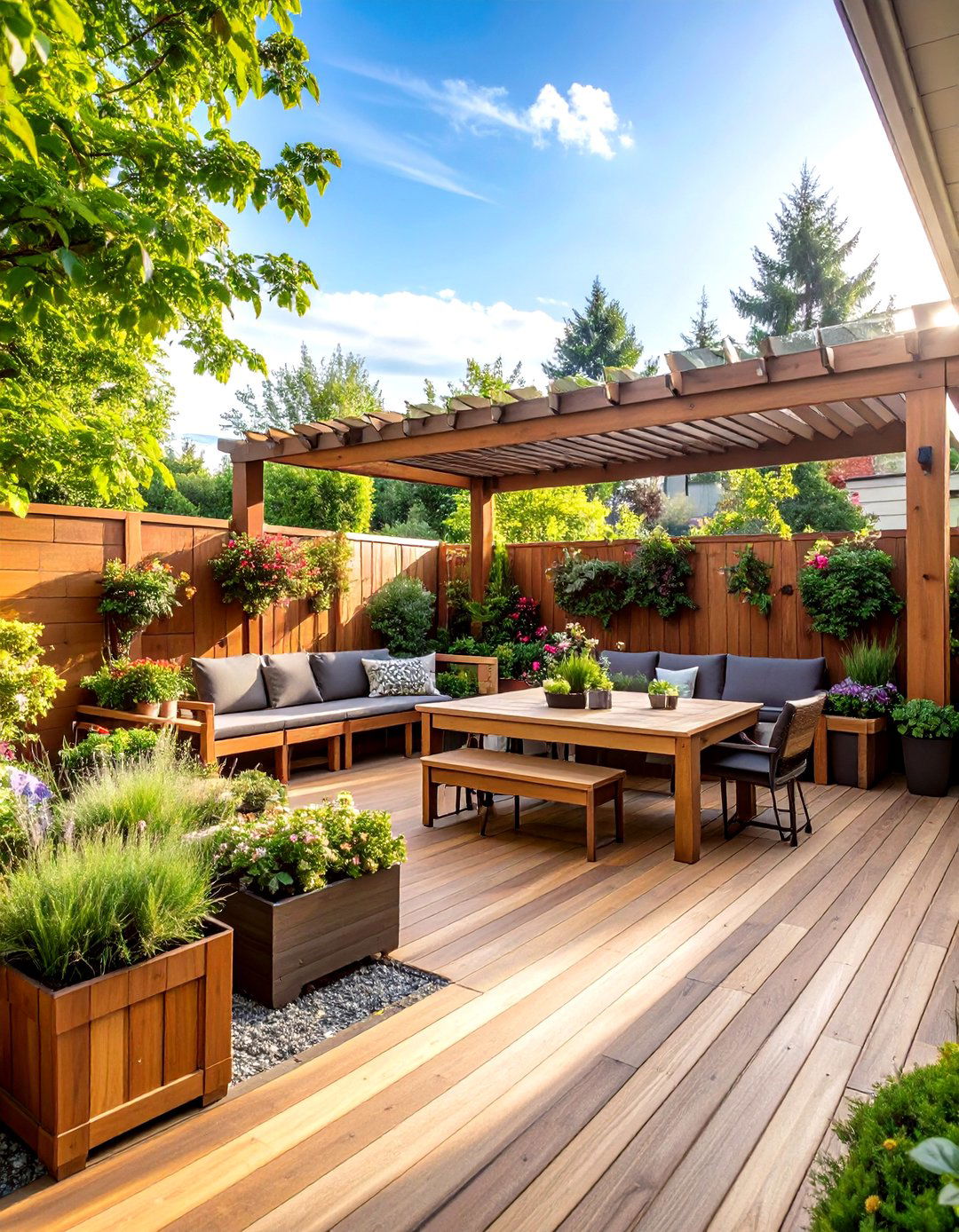 Corner Patio Built In Storage Solutions - 20 Corner Patio Ideas