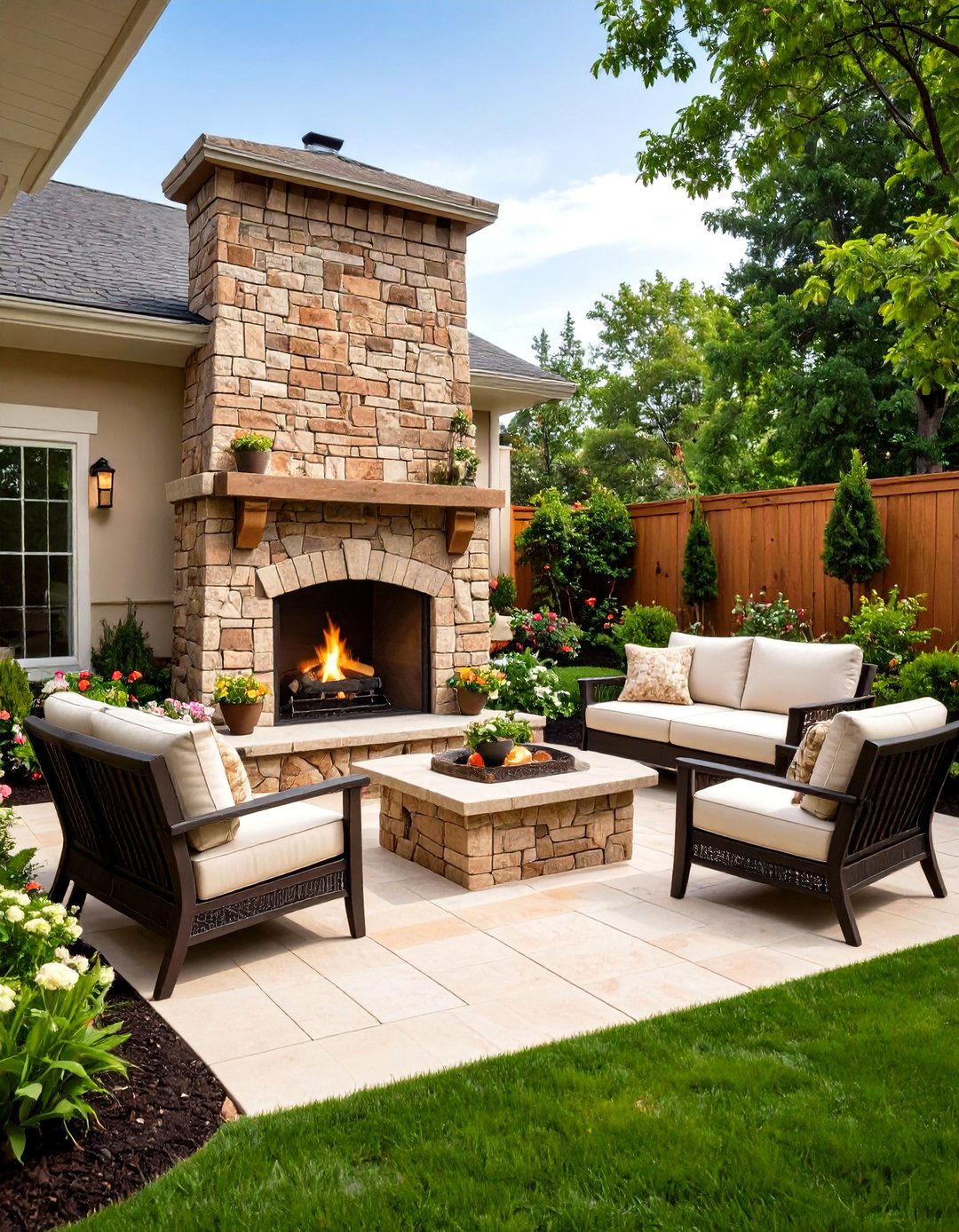 Corner Patio Multi Level Terraced Design - 20 Corner Patio Ideas