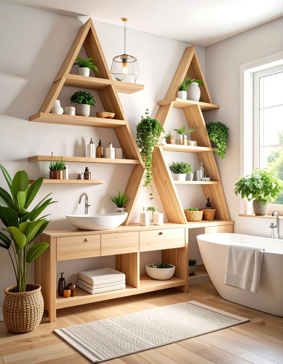 Corner Shelves - 20 Wall Storage Ideas