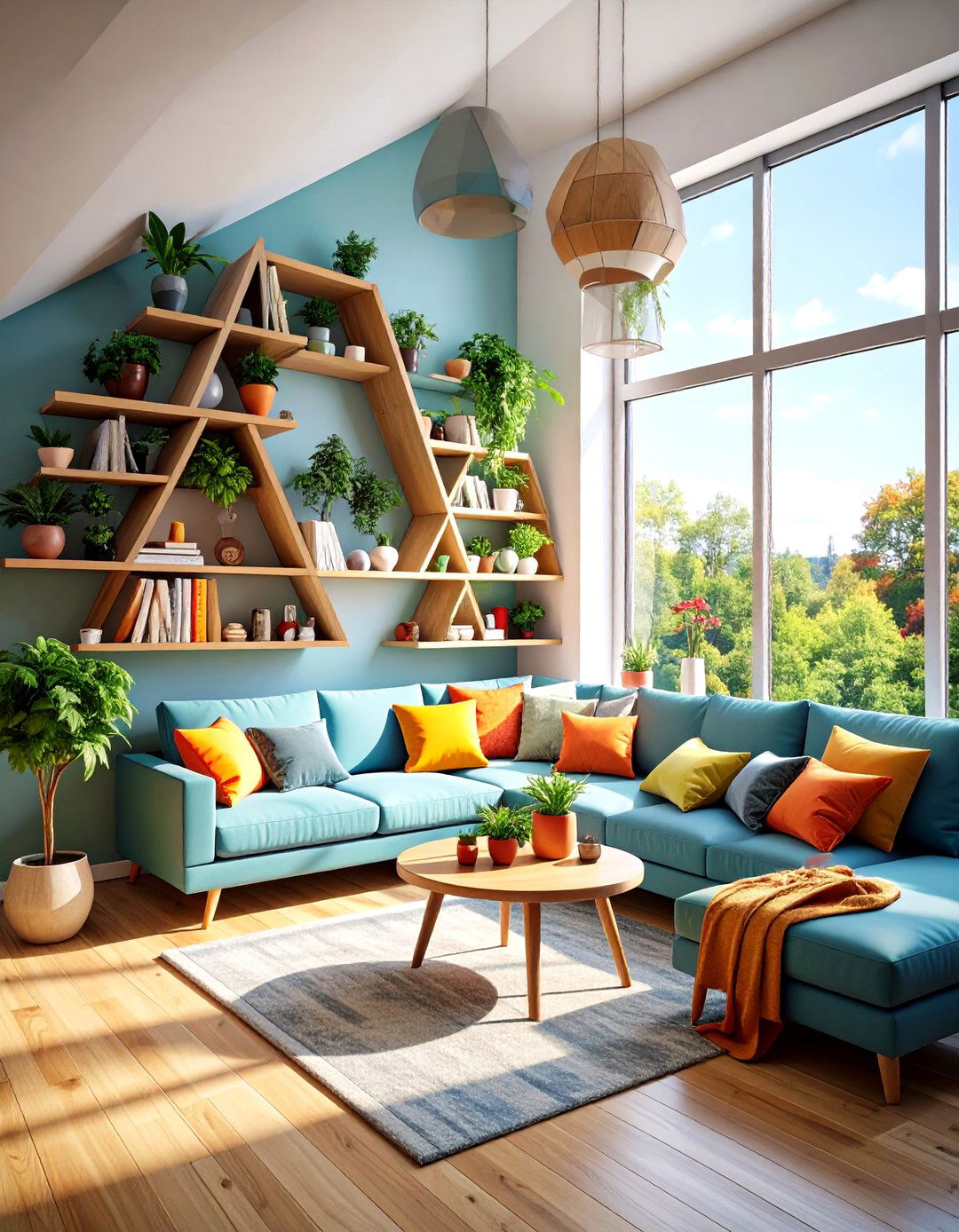 Corner Shelves - 20 Storage Ideas