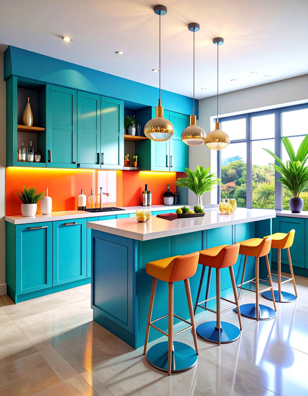 Corner Space Mini Bar Solution - 20 Mini Bar Ideas