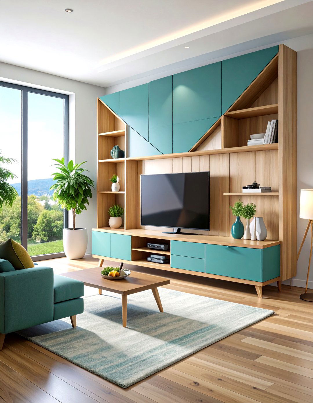 Corner TV Stand - 20 Tv Stand Ideas