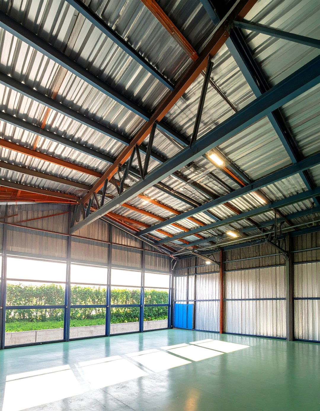 Corrugated Metal Panels - 20 Shed Ceiling Ideas