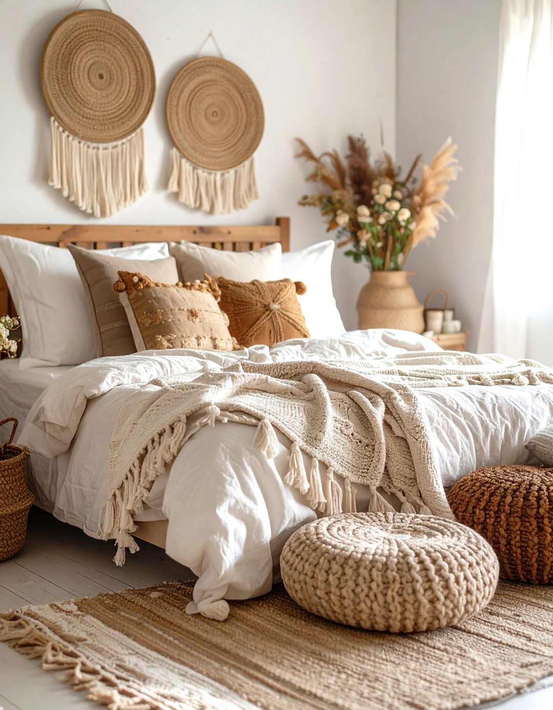 Cottage Bedroom with Handmade DIY Elements - 20 Cottage Bedroom Ideas