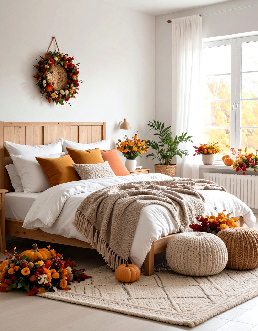 Cottage Bedroom with Seasonal Decor Rotation - 20 Cottage Bedroom Ideas