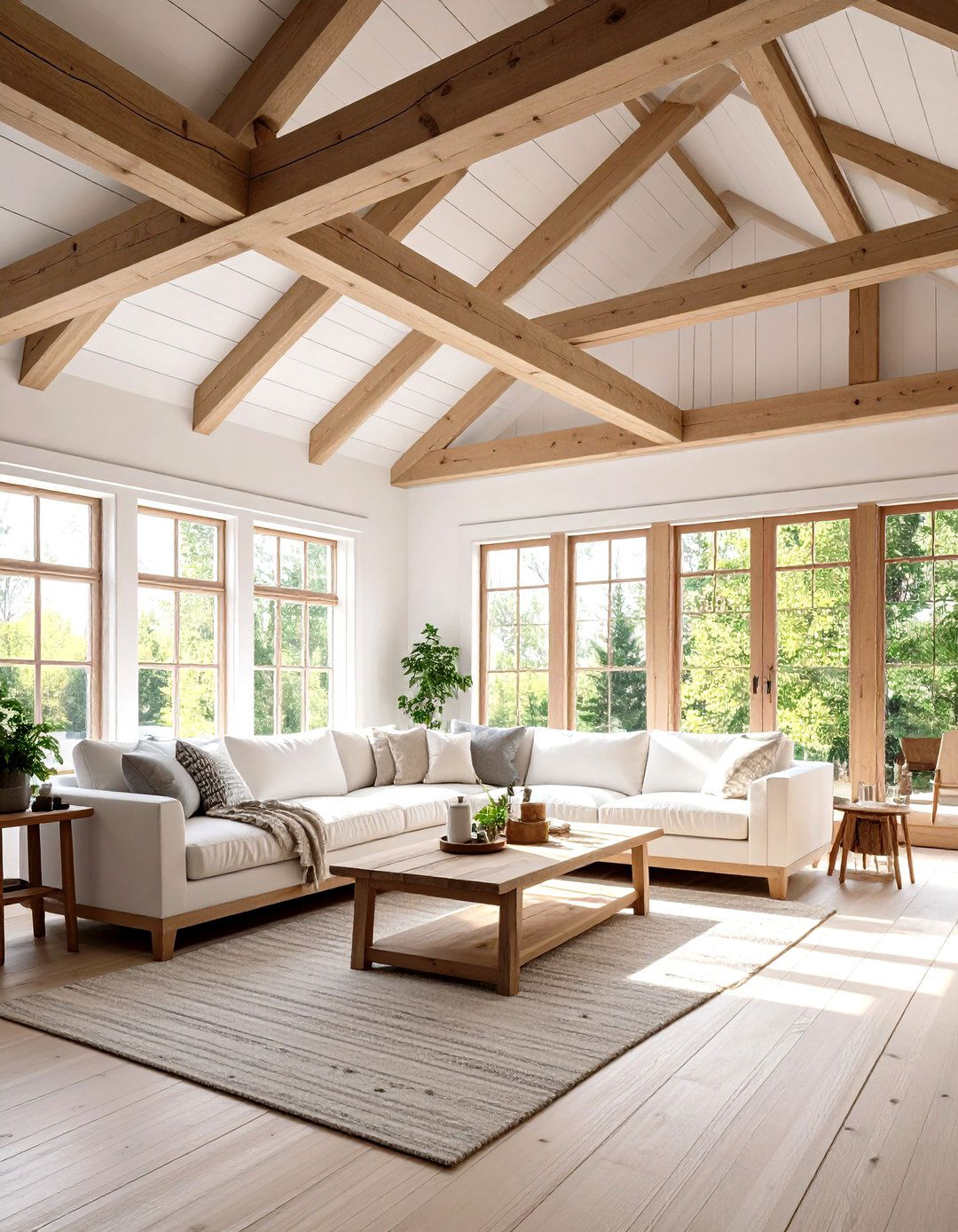 Cottage Board and Beam Ceilings - 20 Decorative Ceiling Beam Ideas