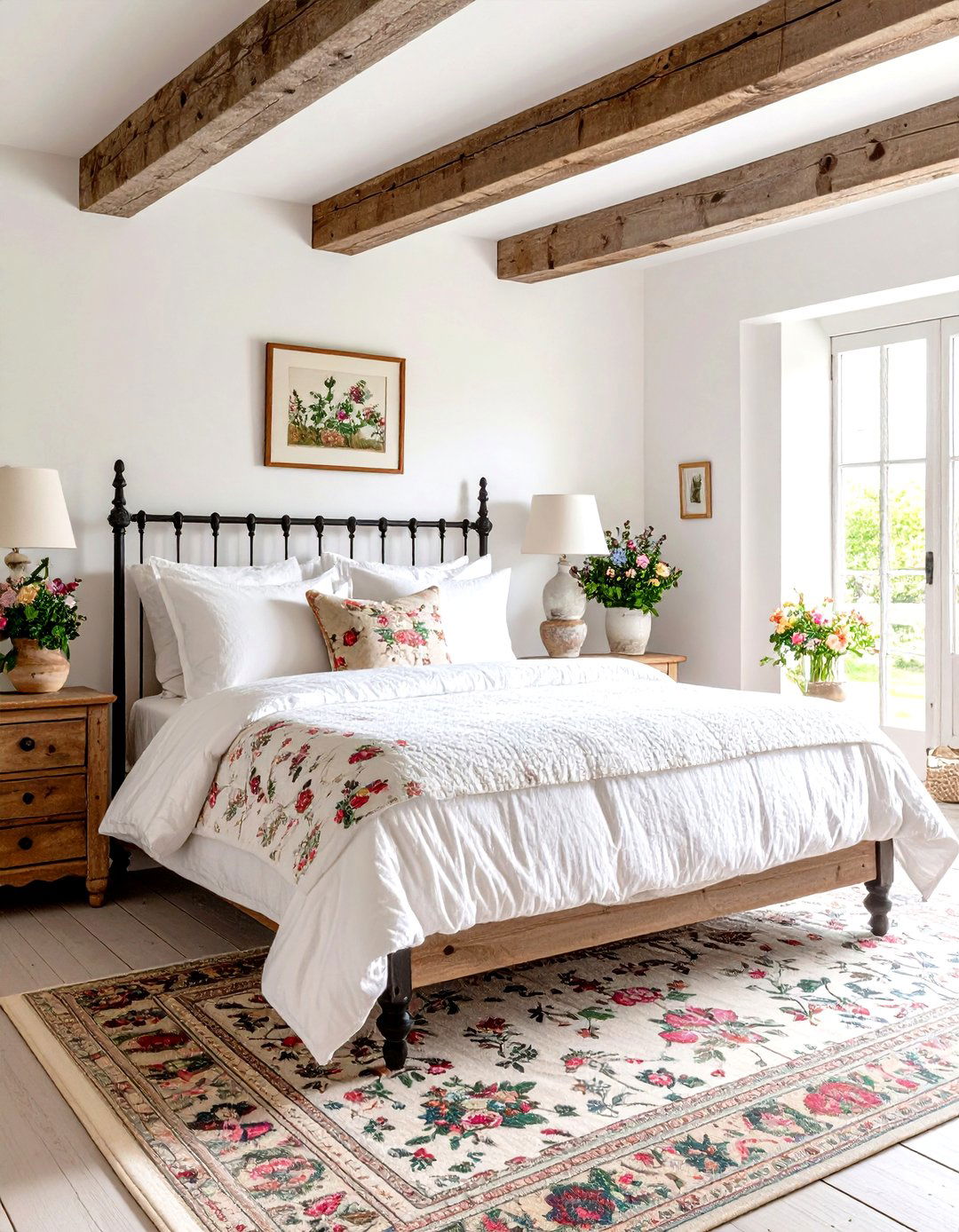 Cottage Core French Country Paris themed Bedroom - 20 Paris-themed Bedroom Ideas
