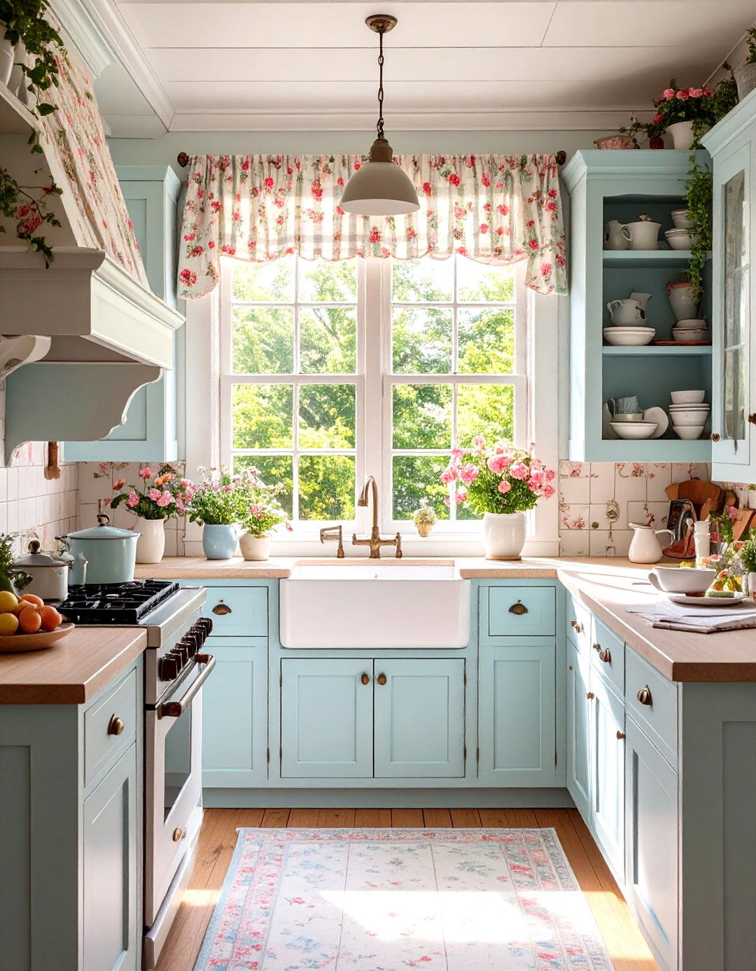 Cottage Core Retro Kitchen - 20 Retro Kitchen Ideas