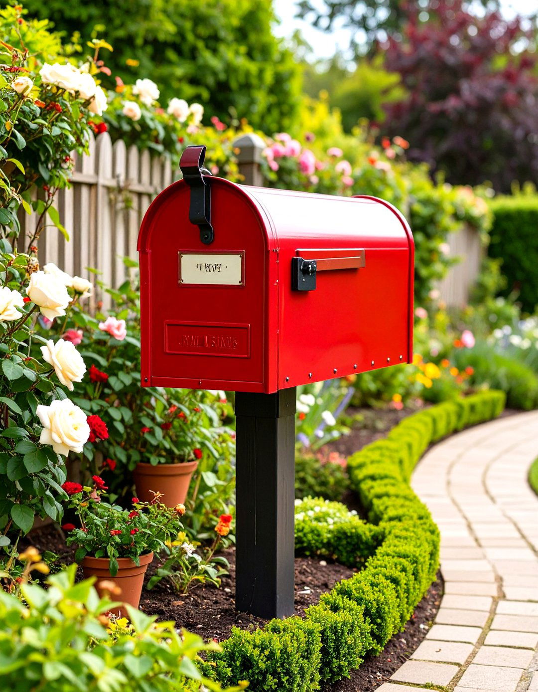 Cottage Garden Mailbox Decor - 20 Mailbox Decor Ideas