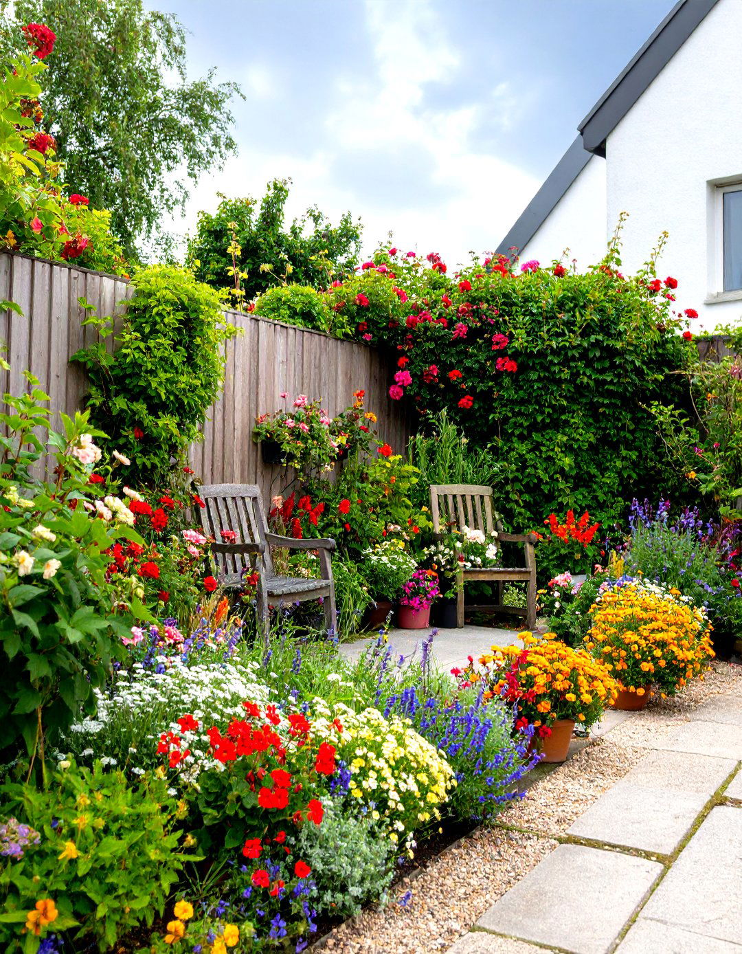 Cottage Garden Patio Plants - 20 Patio Plants