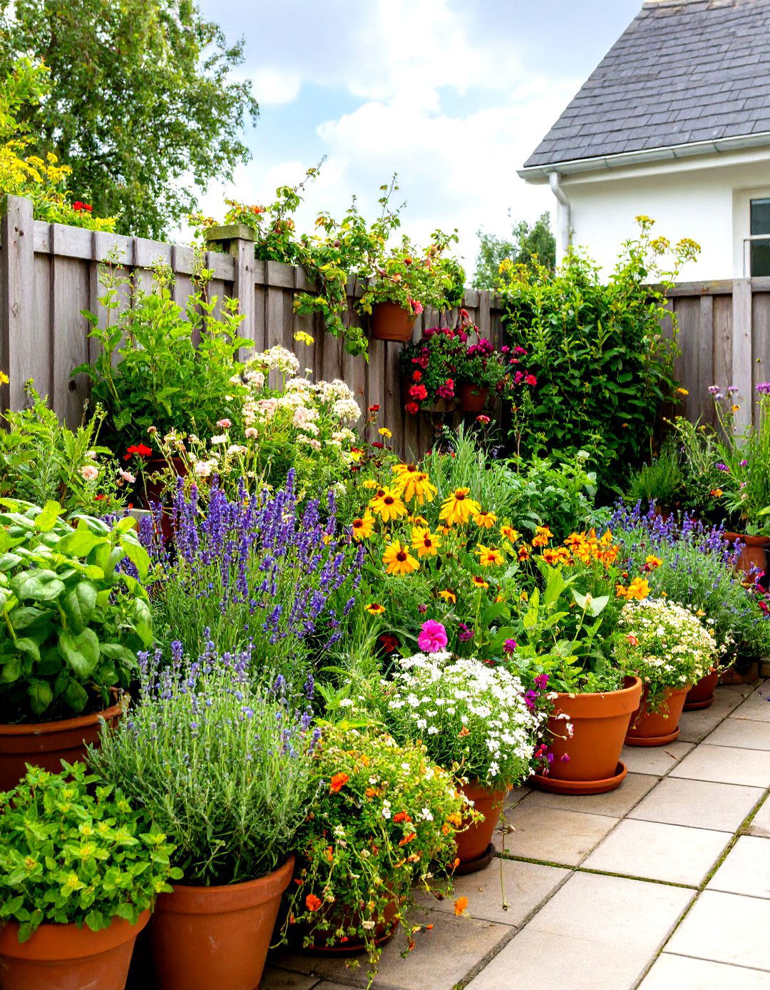 Cottage Herb Kitchen Patio Plants - 20 Patio Plants